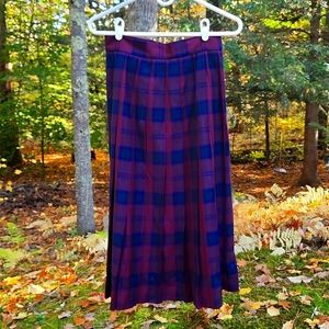 Lindsay Modern tartan skirt by L.L.Bean